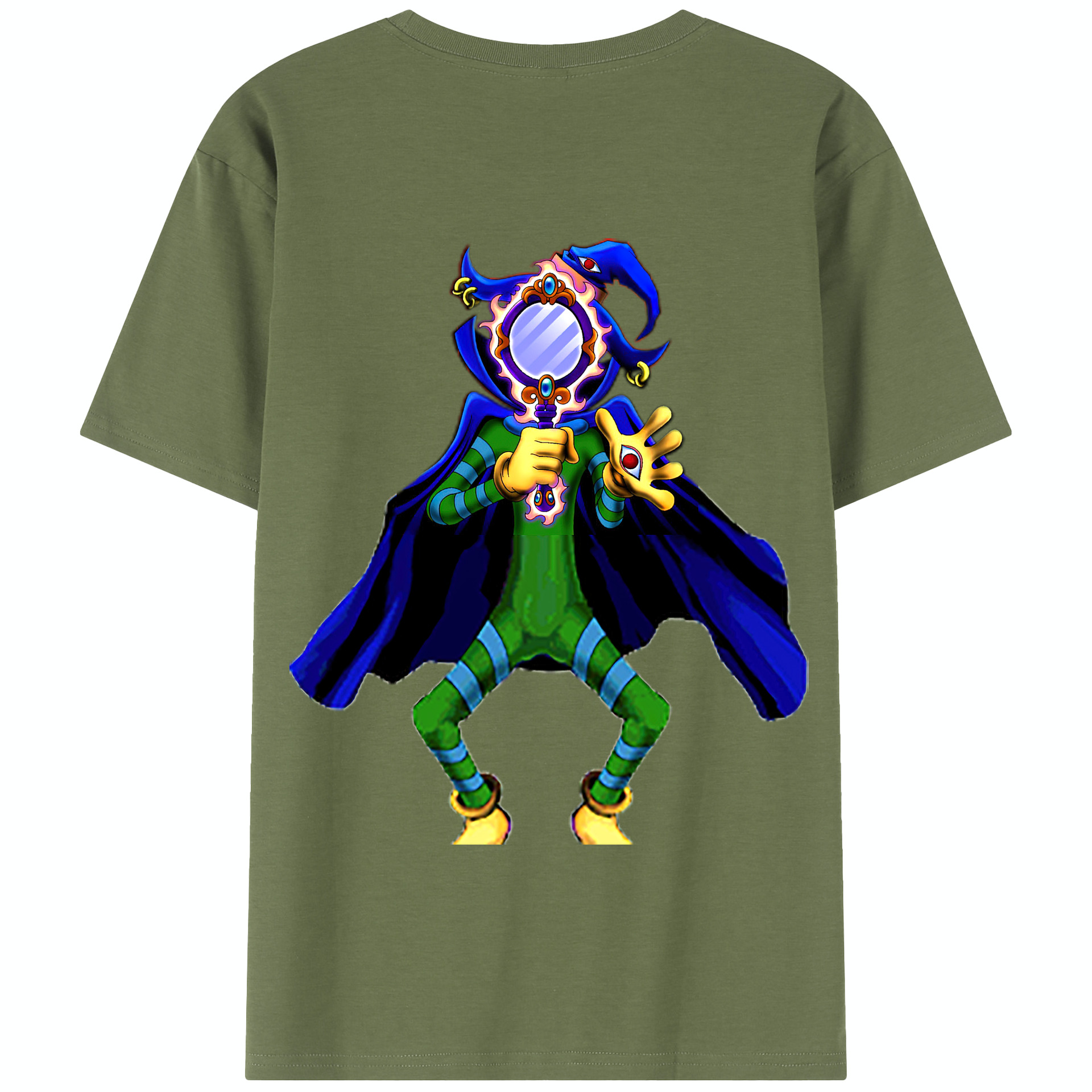 （画像用） 遊☆戯☆王 Yu-Gi-Oh! 綿100％半袖Tシャツ（背面プリント）